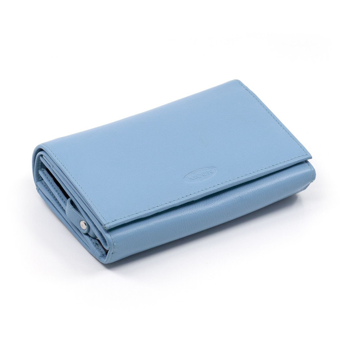 Big N1020 ice blue mit Ueberschlag f&uuml;r 12 Kreditkarten &ndash; Azul claro &ndash; Imagen 1