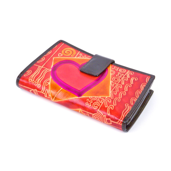 India N1412 Large, braun mit Lasche &ndash; Multicolore &ndash; Image 1