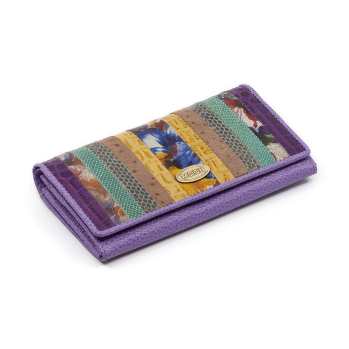 Patchwork Stripes N1677.C8650LS violet &ndash; Multicolor &ndash; Imagen 1